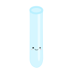 Smiling test tube