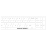 Keyboard outline for key mapping vector clip art
