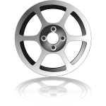 Wheel rim vector graphics
