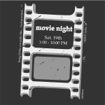 Movie night ticket