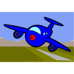 Passenger plane image
