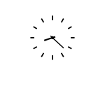 Clock vector image