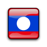 Laos flag vector