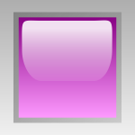 Led square purple vector image