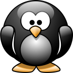Cartoon penguin 1