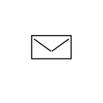 Letter icon symbol