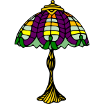 Colored lamp