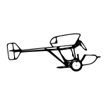 early aeroplane illustration