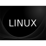 Wallpaper Linux vector image