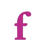 lowercase f