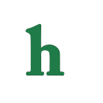 lowercase h