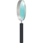 Magnifying glass clip art