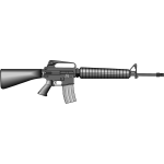 M 16 rifle
