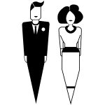 Man and woman symbols