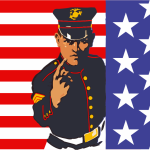 The U.S. Marines Want You Vector Poster