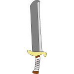 Sword vector clip art