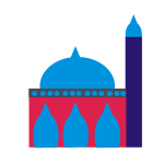 colored mosque