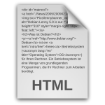 HTML document