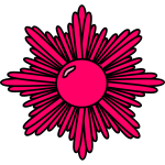 medal pink