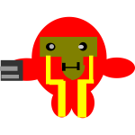 Fictional character red robot
