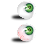 Green eyeball