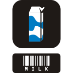 Milk icon vector image