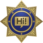 Badge sign