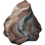 misc petrified rock large