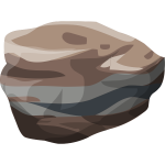misc petrified rock small