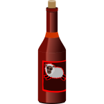 misc sheep red wine