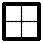 mono border outline