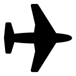 Airplane silhouette-1626127252