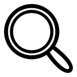 Magnifier vector image