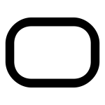 mono tool rounded rectangle