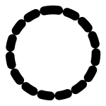Circle silhouette