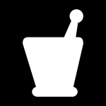 Mortar and pestle vector image