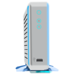 External HD with KED vector image