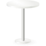 Pub table vector image