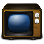 Old TV vector image