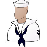 Faceless sailor