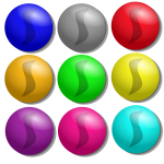 Game marbles - dots