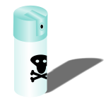 Vector image of insecticide spray