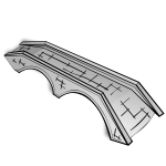 RPG map symbols: Stone Bridge (alternate)
