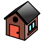 House icon vector drawing