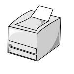 Laser printer vector icon