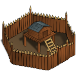 Fort vector image