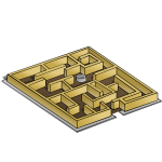 Maze vector image