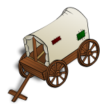 Caravan vector image