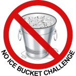 no ice bucket challenge