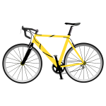 Yellow bike